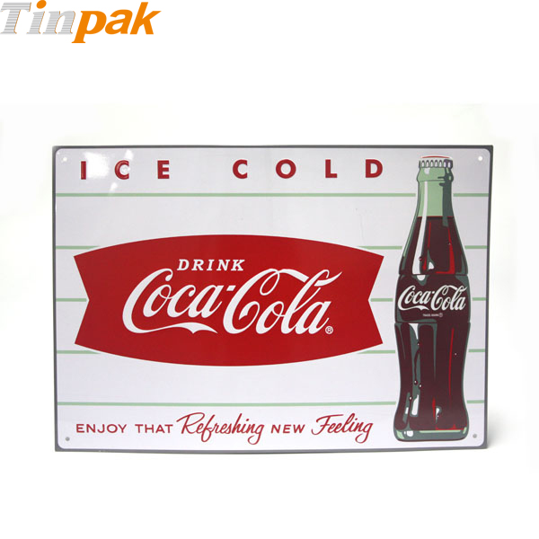 Coca-Cola Metal Advertising Signs